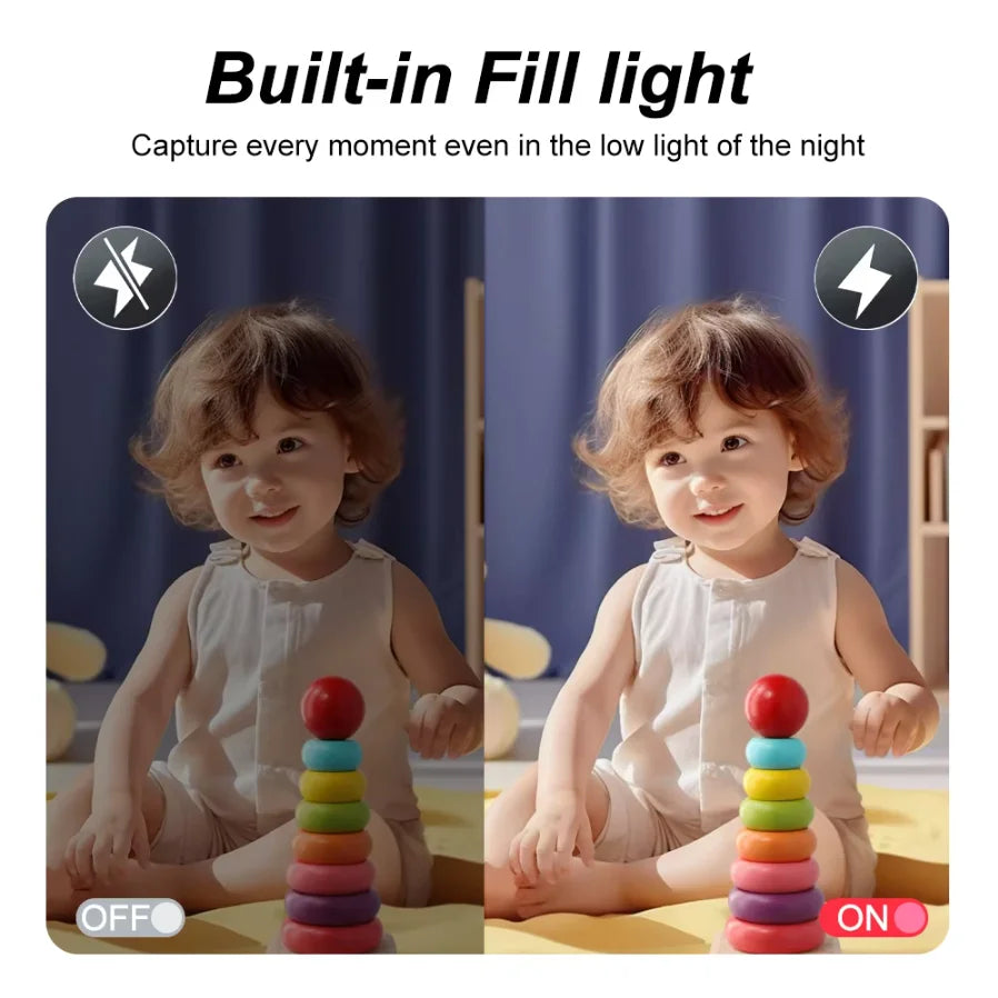 48MP 4K Digital Camera with 8X Zoom & Flip Screen – Compact Vlogging & Photography Camera for Students