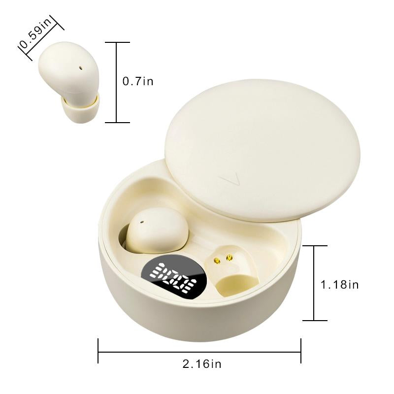 Mini Invisible Headphones Bluetooth 5.4 True Wireless In-Ear Earphones Sport Audio Earbud Audifonos Bluetooth Wireless Headphones Noise Cancelling Headphones Gamingheadset