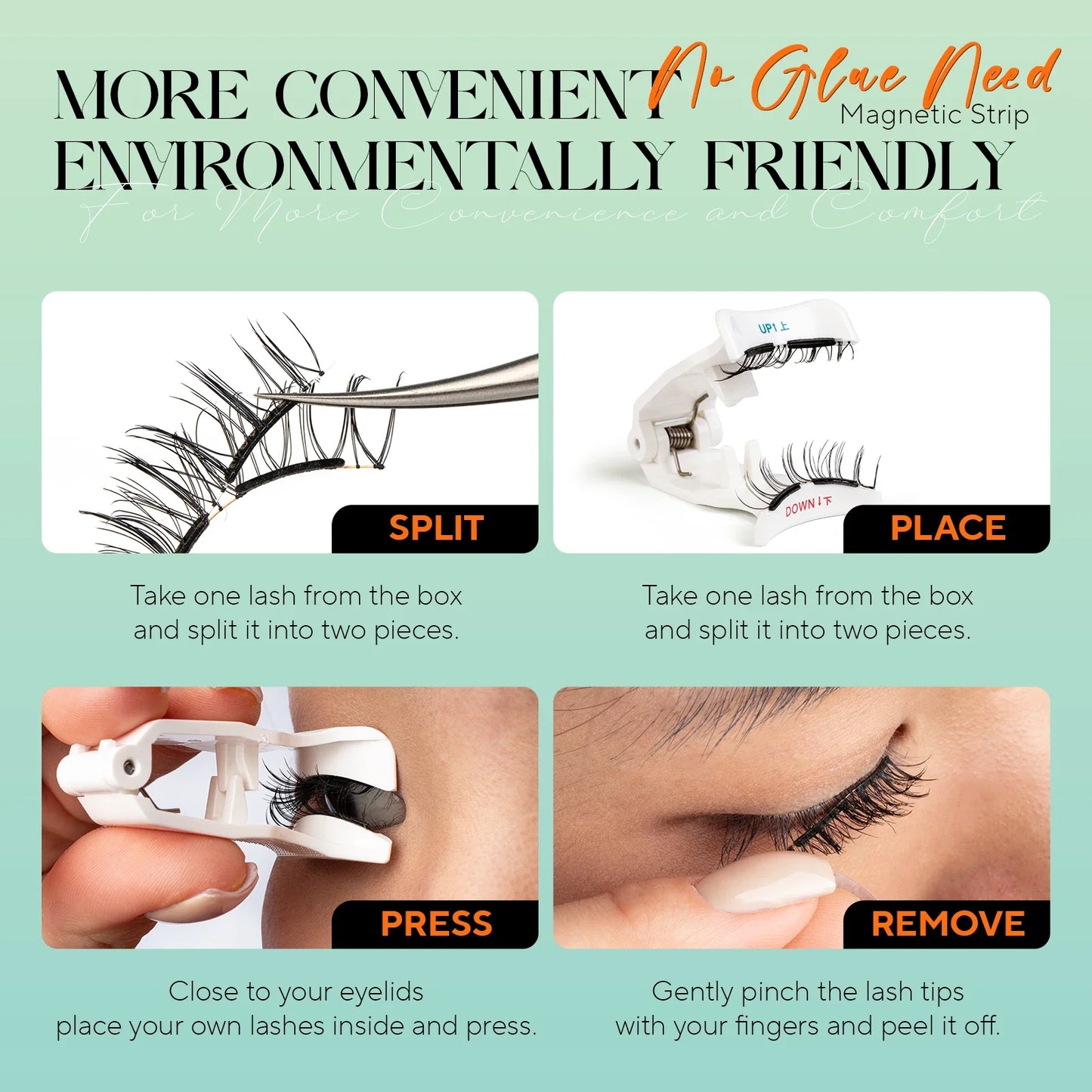 Soft Magnetic Eyelashes Kit
