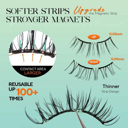 Soft Magnetic Eyelashes Kit